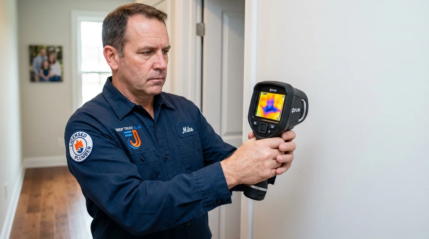 Thermal imaging leak detection by Johns Plumbing LLC in Laveen